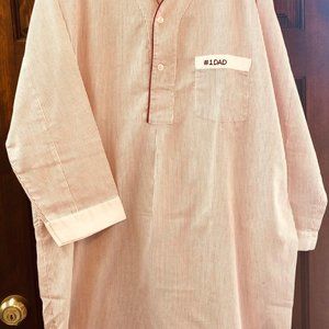 GREAT GIFT NIGHTSHIRT  SAYS #1 DAD SAKS FIFTH AVE.